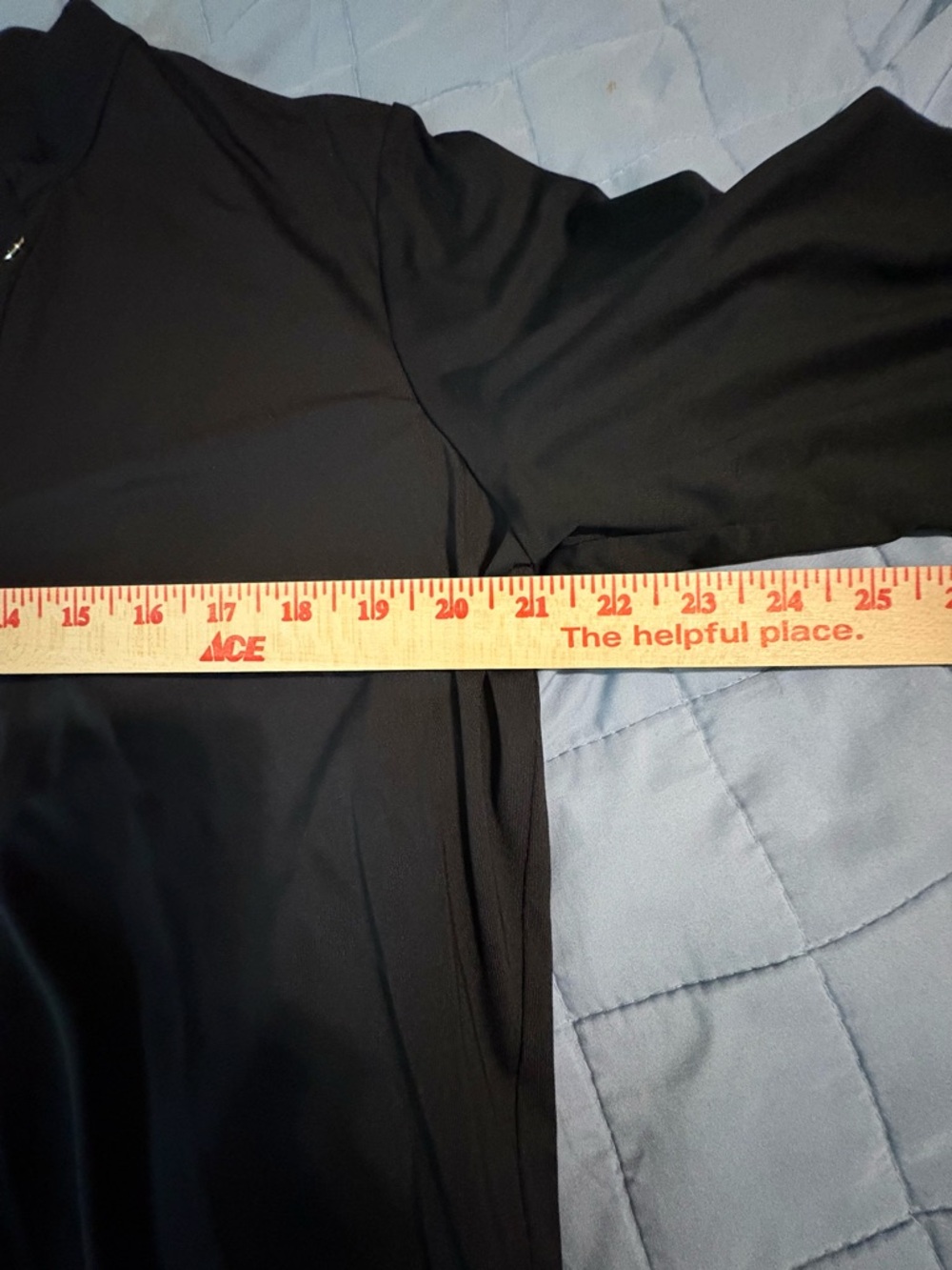 Lulu-B 3/4 Sleeve V-Neck- Black Size XL - Picture 5 of 8